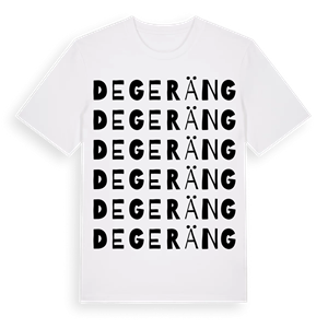 Degeräng ordlek t-shirt – ekologisk bomull t-shirt från Pinshirt