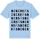 Blue Soul t-shirt med Degernäs ordlek t-shirt