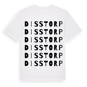 Disstorp ordlek t-shirt – ekologisk bomull t-shirt från Pinshirt