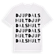Djupdalshult ordlek t-shirt