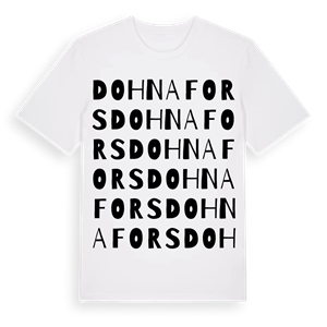 Dohnafors ordlek t-shirt – ekologisk bomull t-shirt från Pinshirt