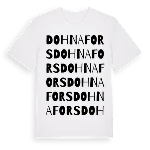 Dohnafors ordlek t-shirt – ekologisk bomull t-shirt från Pinshirt
