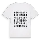Dömmestafallen ordlek t-shirt