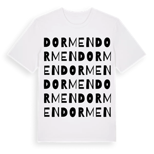 Dormen ordlek t-shirt – ekologisk bomull t-shirt från Pinshirt