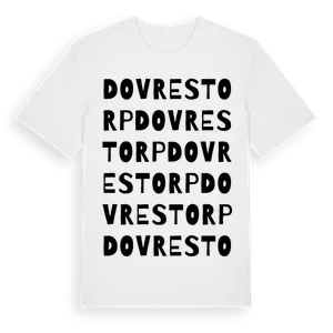 Dovrestorp ordlek t-shirt – ekologisk bomull t-shirt från Pinshirt
