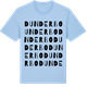 Blue Soul t-shirt med Dunderbo ordlek t-shirt
