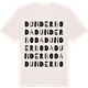 Vintage White t-shirt med Dunderboda ordlek t-shirt