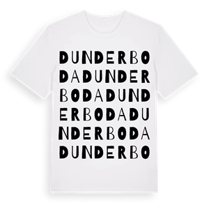 Dunderboda ordlek t-shirt – ekologisk bomull t-shirt från Pinshirt