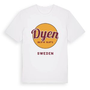 Dyen cirkel t-shirt – ekologisk bomull t-shirt från Pinshirt
