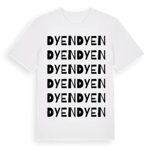 Dyen ordlek t-shirt – ekologisk bomull t-shirt från Pinshirt