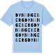 Blue Soul t-shirt med Dyningeberg ordlek t-shirt
