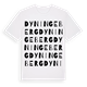 Dyningeberg ordlek t-shirt