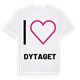 Jag älskar Dytaget t-shirt stort tryck