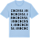 Blue Soul t-shirt med Edenslund ordlek t-shirt