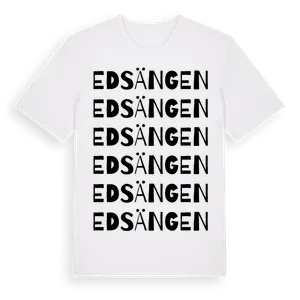 Edsängen ordlek t-shirt – ekologisk bomull t-shirt från Pinshirt