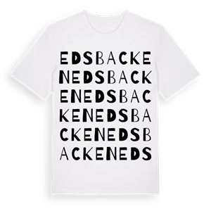 Edsbacken ordlek t-shirt – ekologisk bomull t-shirt från Pinshirt