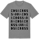 Mid Heather Gray t-shirt med Edsbergs Sanna ordlek t-shirt