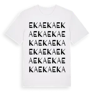 Eka ordlek t-shirt – ekologisk bomull t-shirt från Pinshirt