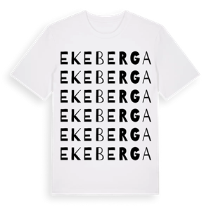 Ekeberga ordlek t-shirt – ekologisk bomull t-shirt från Pinshirt