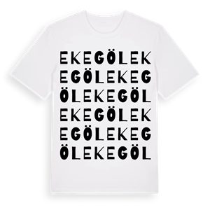 Ekegöl ordlek t-shirt – ekologisk bomull t-shirt från Pinshirt