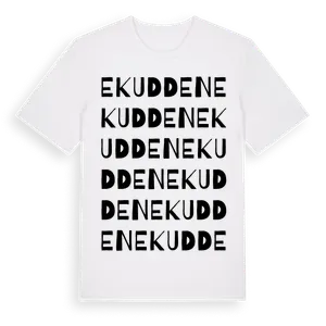 Ekudden ordlek t-shirt – ekologisk bomull t-shirt från Pinshirt