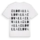 Eldvalla ordlek t-shirt