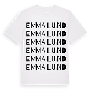 Emmalund ordlek t-shirt – ekologisk bomull t-shirt från Pinshirt
