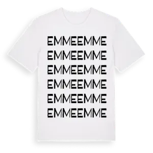 Emme ordlek t-shirt – ekologisk bomull t-shirt från Pinshirt
