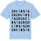 Blue Soul t-shirt med Enbärsåsen ordlek t-shirt