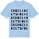 Blue Soul t-shirt med Engelbrektsholmen ordlek t-shirt
