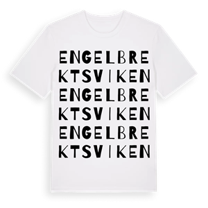 Engelbrektsviken ordlek t-shirt – ekologisk bomull t-shirt från Pinshirt
