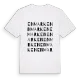 Enmarken ordlek t-shirt