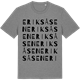 Mid Heather Gray t-shirt med Eriksåsen ordlek t-shirt