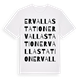 Ervalla station ordlek t-shirt
