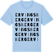 Blue Soul t-shirt med Ervingsberg ordlek t-shirt