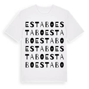 Estabo ordlek t-shirt – ekologisk bomull t-shirt från Pinshirt