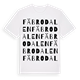 Fäbrodalen ordlek t-shirt
