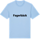 Blue Soul t-shirt med Fagerbäck fetstil t-shirt