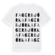 Fagerbjörka ordlek t-shirt