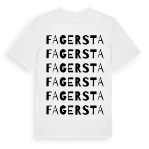 Fagersta ordlek t-shirt – ekologisk bomull t-shirt från Pinshirt