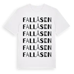Fallåsen ordlek t-shirt – ekologisk bomull t-shirt från Pinshirt