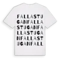 Fallastugan ordlek t-shirt