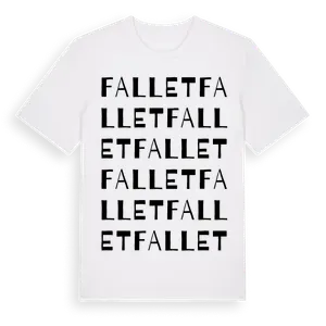 Fallet ordlek t-shirt – ekologisk bomull t-shirt från Pinshirt
