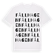 Fållhagen ordlek t-shirt