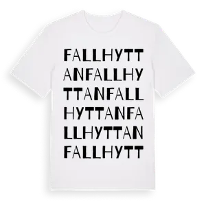 Fallhyttan ordlek t-shirt – ekologisk bomull t-shirt från Pinshirt