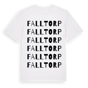 Falltorp ordlek t-shirt – ekologisk bomull t-shirt från Pinshirt
