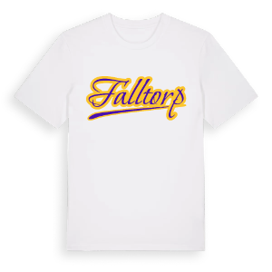 Falltorp baseball t-shirt – ekologisk bomull t-shirt från Pinshirt