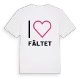 Jag älskar Fältet t-shirt stort tryck