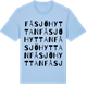 Blue Soul t-shirt med Fåsjöhyttan ordlek t-shirt