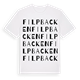 Filpbacken ordlek t-shirt